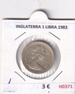 H0371 MONEDA INGLATERRA 1 LIBRA 1983