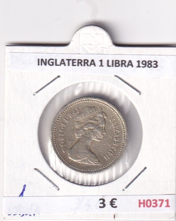 imagen-13-30474.jpg H0371 MONEDA INGLATERRA 1 LIBRA 1983 - Imagen 1