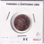 H0417 MONEDA PANAMA 1 CENTESIMO 1982