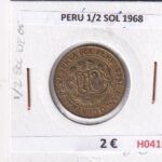 H0419 MONEDA PERU 1/2 SOL 1968