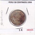 H0425 MONEDA PERU 50 CENTIMOS 1994