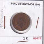 H0429 MONEDA PERU 10 CENTIMOS 1999