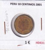 H0431 MONEDA PERU 10 CENTIMOS 2001