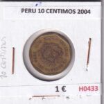 H0433 MONEDA PERU 10 CENTIMOS 2004
