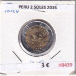 H0439 MONEDA PERU 2 SOLES 2016