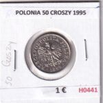H0441 MONEDA POLONIA 50 CROSZY 1995