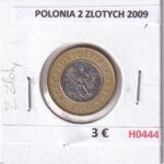 H0444 MONEDA POLONIA 2 ZLOTYCH 2009