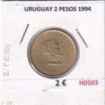 H0503 MONEDA URUGUAY 2 PESOS 1994