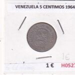 H0527 MONEDA VENEZUELA 5 CENTIMOS 1964