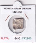 CR2800 MONEDA ARABE DIRHAM 1121-269 PLATA VER DESCRIPCION EN FOTO