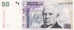 CRBX2465 BILLETE ARGENTINA 50 PESOS SERIE H EBC