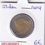 HEUR0003 MONEDA ITALIA 2 EUROS 2004