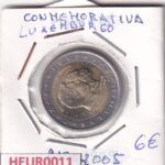 HEUR0011 MONEDA LUXEMBURGO 2 EUROS 2005