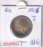 HEUR0016 MONEDA ALEMANIA 2 EUROS 2006 Letra J