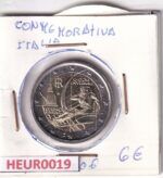 HEUR0019 MONEDA ITALIA 2 EUROS 2006