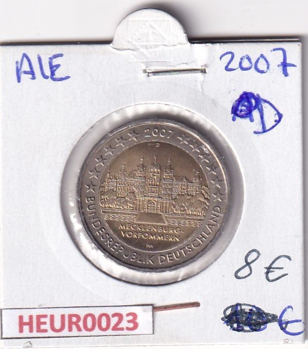 imagen-13-30890.jpg HEUR0023 MONEDA ALEMANIA 2 EUROS 2007 Letra D (Mecklemburgo) - Imagen 1