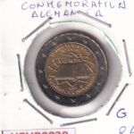 HEUR0030 MONEDA ALEMANIA 2 EUROS 2007 Letra G (Tratado de Roma)