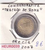 HEUR0039 MONEDA GRECIA 2 EUROS 2007