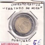 HEUR0046 MONEDA PORTUGAL 2 EUROS 2007 (Tratado de Roma)