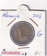 HEUR0050 MONEDA ALEMANIA 2 EUROS 2008 Letra G