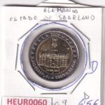 HEUR0060 MONEDA ALEMANIA 2 EUROS 2009 Letra D (Castillo Sarre)