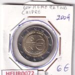 HEUR0072 MONEDA CHIPRE 2 EUROS 2009