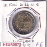 HEUR0073 MONEDA ESLOVAQUIA 2 EUROS 2009 (Aniversario Euro)
