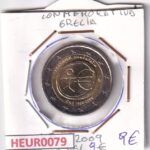HEUR0079 MONEDA GRECIA 2 EUROS 2009