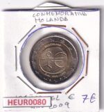 HEUR0080 MONEDA PAISES BAJOS 2 EUROS 2009