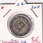 HEUR0095 MONEDA BELGICA 2 EUROS 2010