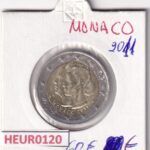 HEUR0120 MONEDA MONACO 2 EUROS 2011