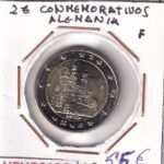 HEUR0124 MONEDA ALEMANIA 2 EUROS 2012 Letra F (Castillo)