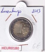 HEUR0180 MONEDA LUXEMBURGO 2 EUROS 2013