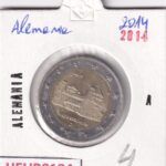 HEUR0184 MONEDA ALEMANIA 2 EUROS 2014 Letra A
