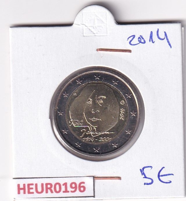 imagen-13-31081.jpg HEUR0196 MONEDA FINLANDIA 2 EUROS 2014 (Tove Jannson) - Imagen 1
