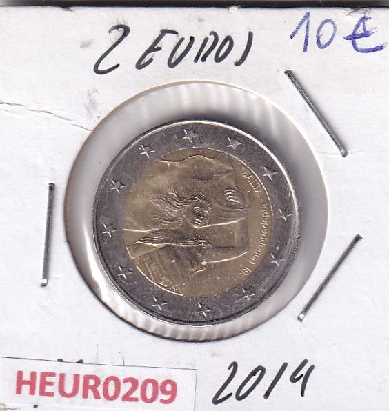 imagen-13-31159.jpg HEUR0209 MONEDA MALTA 2 EUROS 2014 (50 años independencia) - Imagen 1