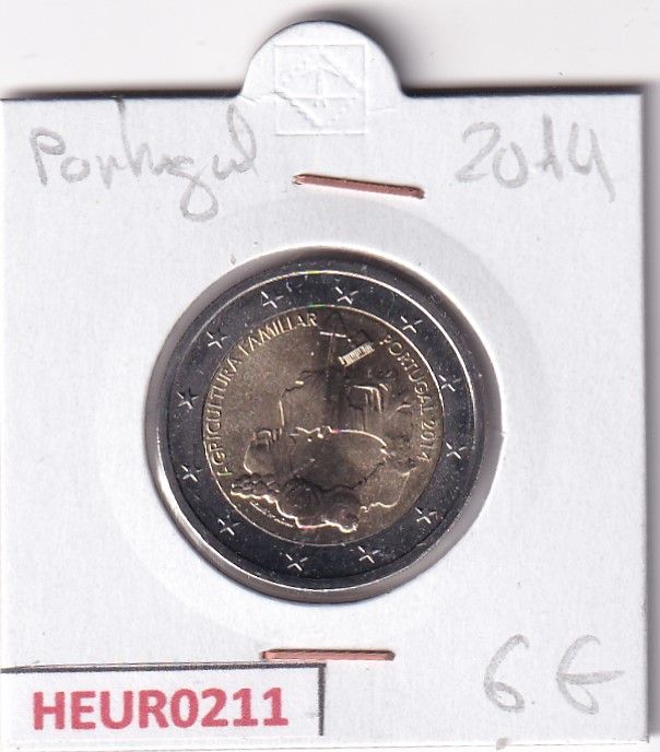 imagen-13-31161.jpg HEUR0211 MONEDA PORTUGAL 2 EUROS 2014 (Agricultura familiar) - Imagen 1