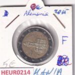 HEUR0214 MONEDA ALEMANIA 2 EUROS 2015 Letra F (Estados federados)