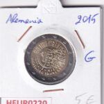 HEUR0220 MONEDA ALEMANIA 2 EUROS 2015 Letra G (Unificación Alemania)