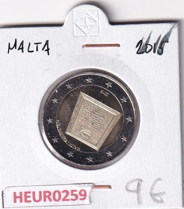 imagen-13-31207.jpg HEUR0259 MONEDA MALTA 2 EUROS 2015 (Centenario aviación Malta) - Imagen 1