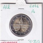 HEUR0265 MONEDA ALEMANIA 2 EUROS 2016 Letra A