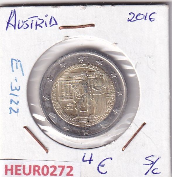 imagen-13-31220.jpg HEUR0272 MONEDA AUSTRIA 2 EUROS 2016 - Imagen 1