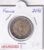 HEUR0282 MONEDA FRANCIA 2 EUROS 2016 (Eurocopa de Francia)