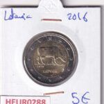 HEUR0288 MONEDA LETONIA 2 EUROS 2016 (Sector agrario)
