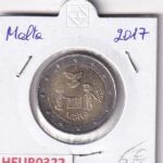 HEUR0322 MONEDA MALTA 2 EUROS 2017 (Solidaridad - Paz)
