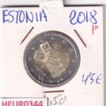HEUR0344 MONEDA ESTONIA 2 EUROS 2018 (Estados bálticos)