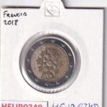 HEUR0348 MONEDA FRANCIA 2 EUROS 2018 (100 primera guerra mundial)