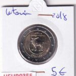 HEUR0355 MONEDA LETONIA 2 EUROS 2018 (Zemgale)