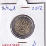 HEUR0363 MONEDA PORTUGAL 2 EUROS 2018 (Casa de impresión nacional)