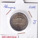 HEUR0368 MONEDA ALEMANIA 2 EUROS 2019 Letra J (Bundesrat)